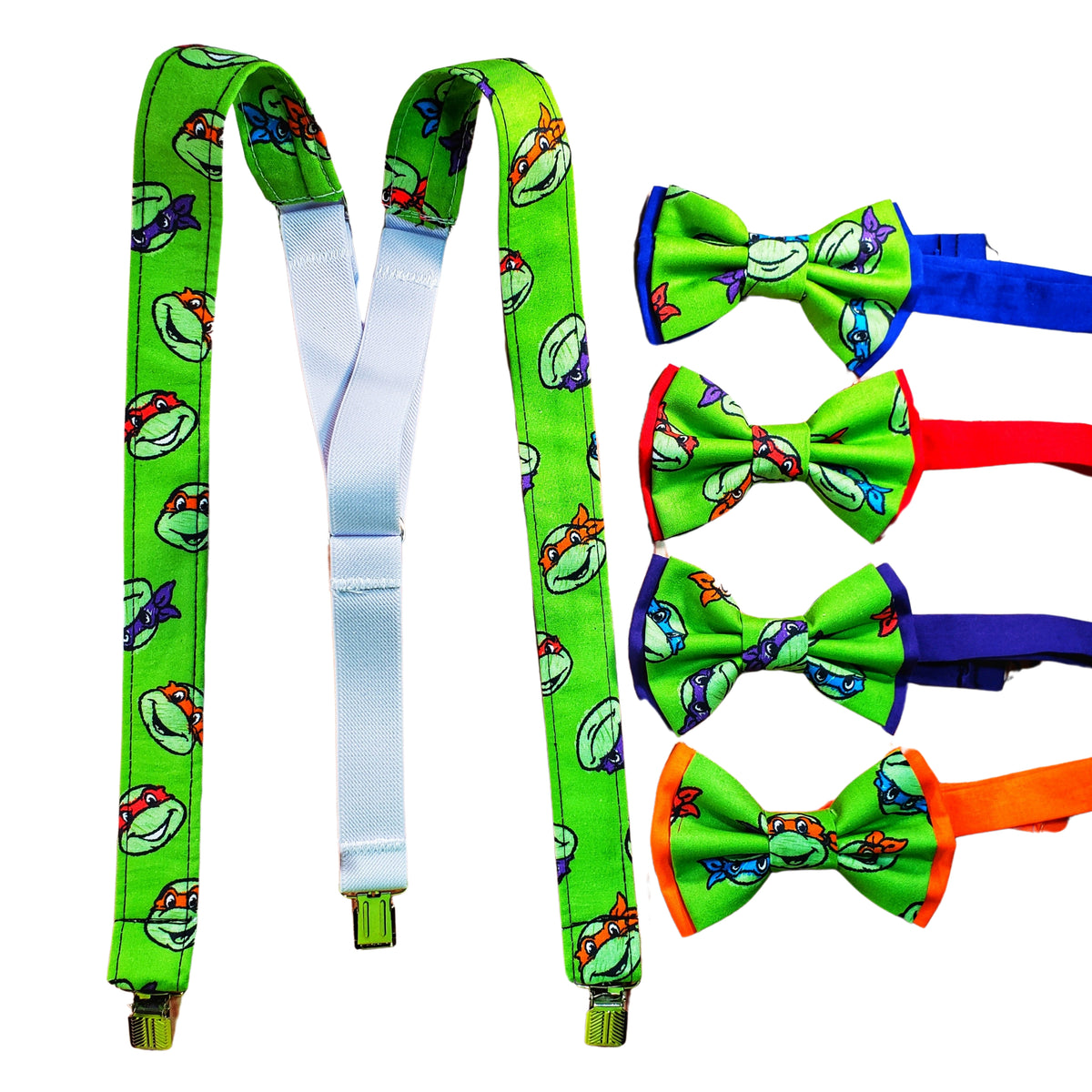 Teenage Mutant Ninja Turtles Suspenders Dapper Xpressions
