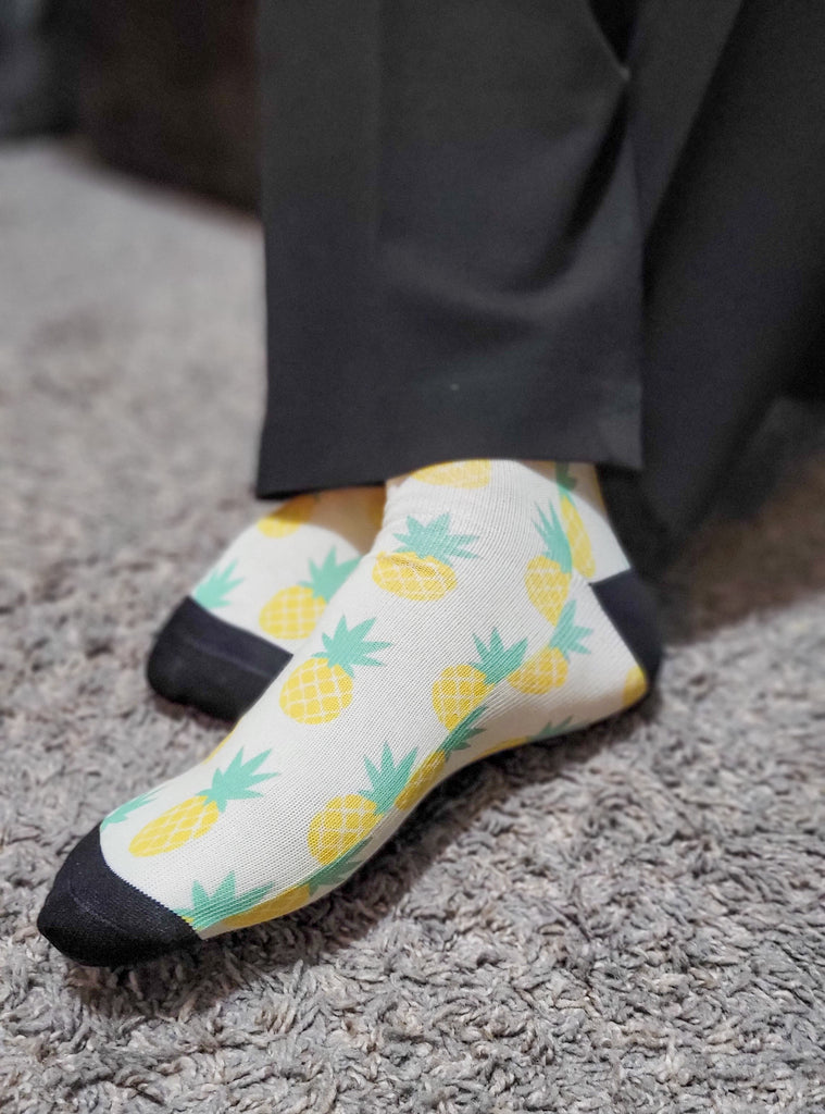 Pineapple Dress Socks - Dapper Xpressions