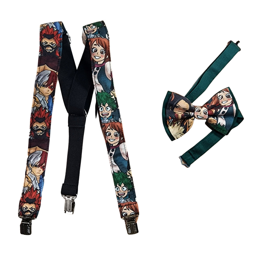 My Hero Academia Suspenders - Dapper Xpressions
