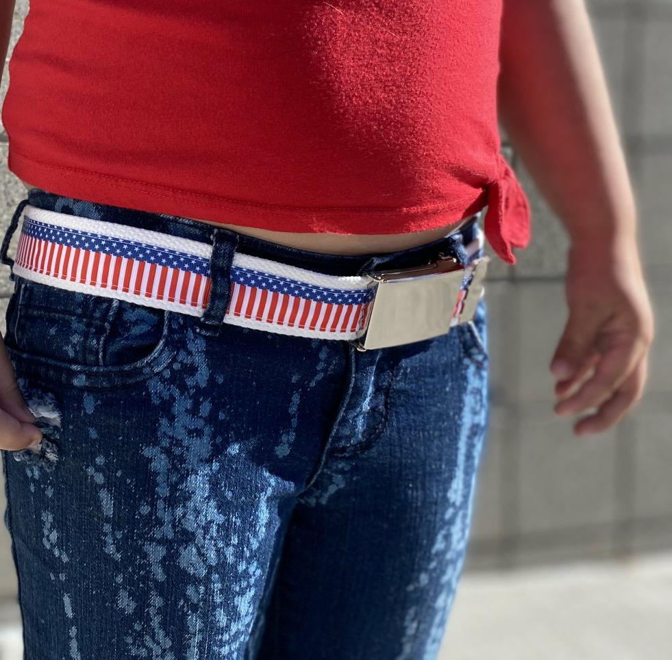 American Flag Belt - Dapper Xpressions