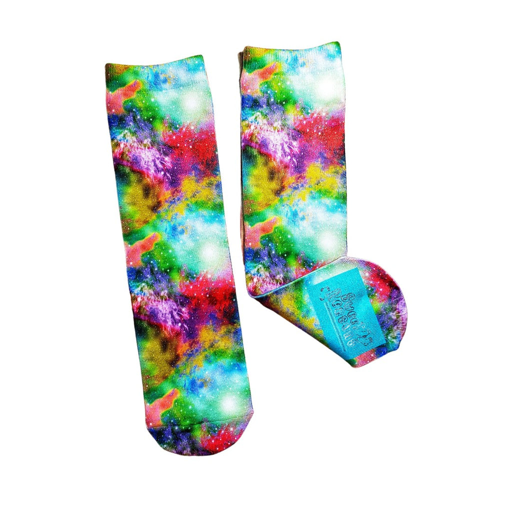 Rainbow Galaxy Socks - Dapper Xpressions
