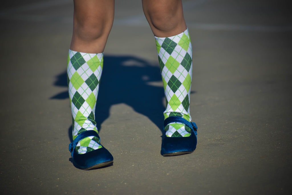 Green Argyle Socks - Dapper Xpressions