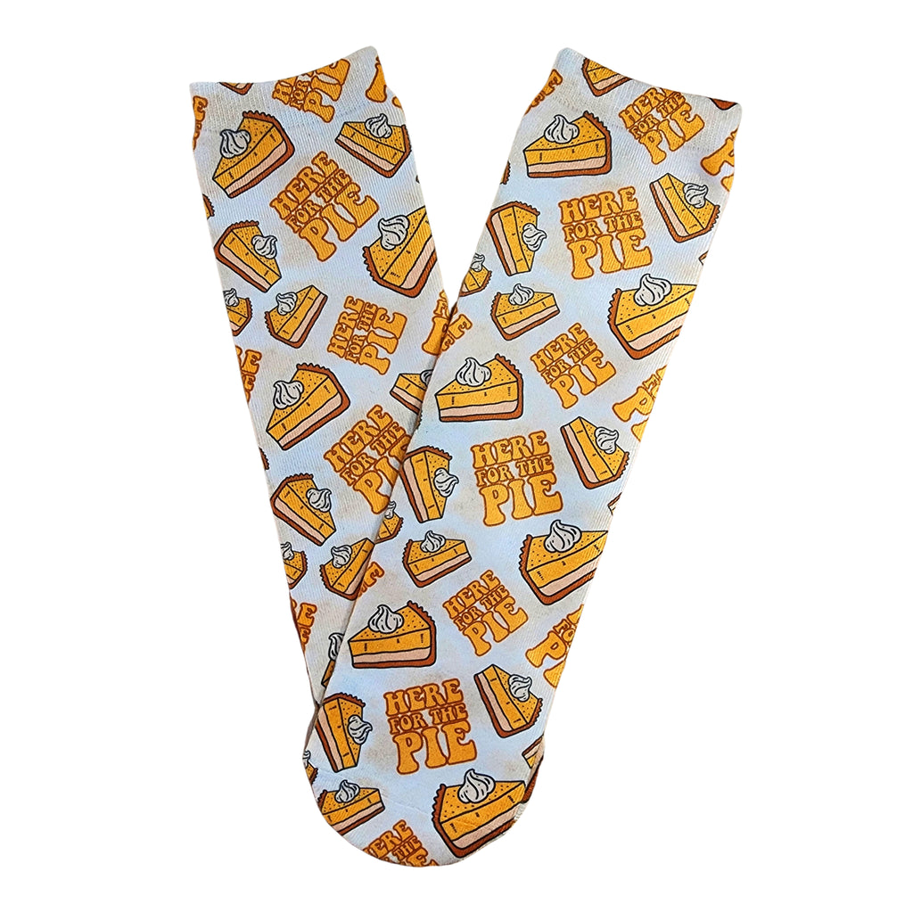Here for the Pie Socks - Dapper Xpressions