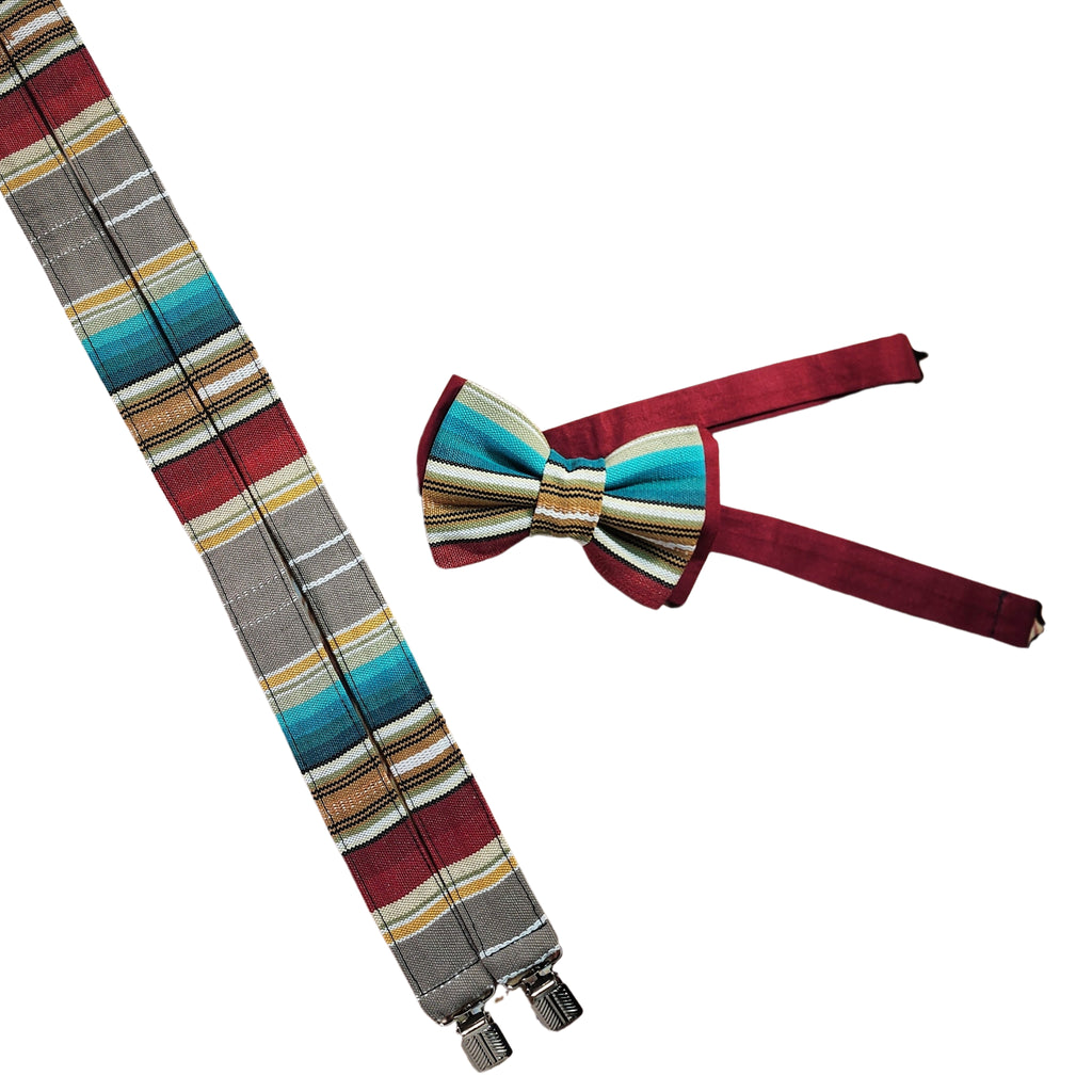 Southwestern Serape Suspenders - Dapper Xpressions