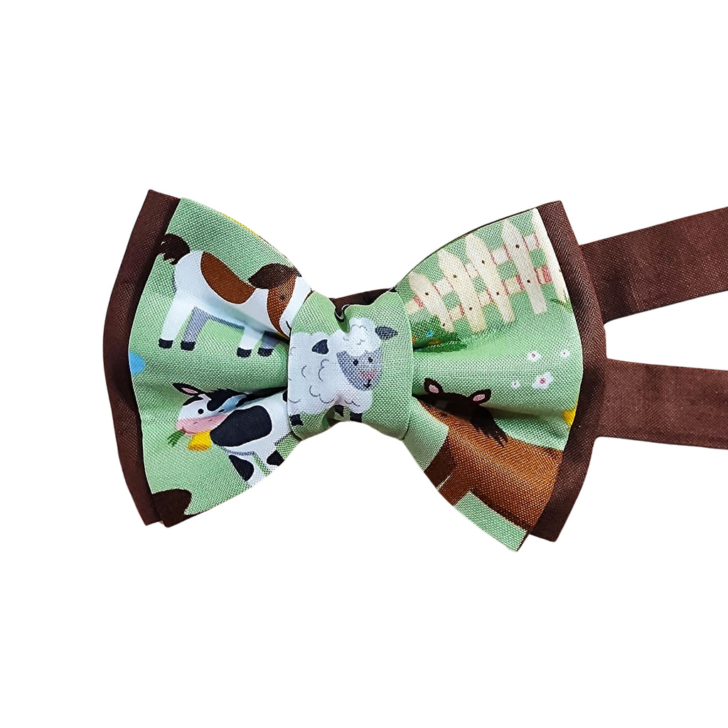 Farm Animals Suspenders & Bows - Dapper Xpressions