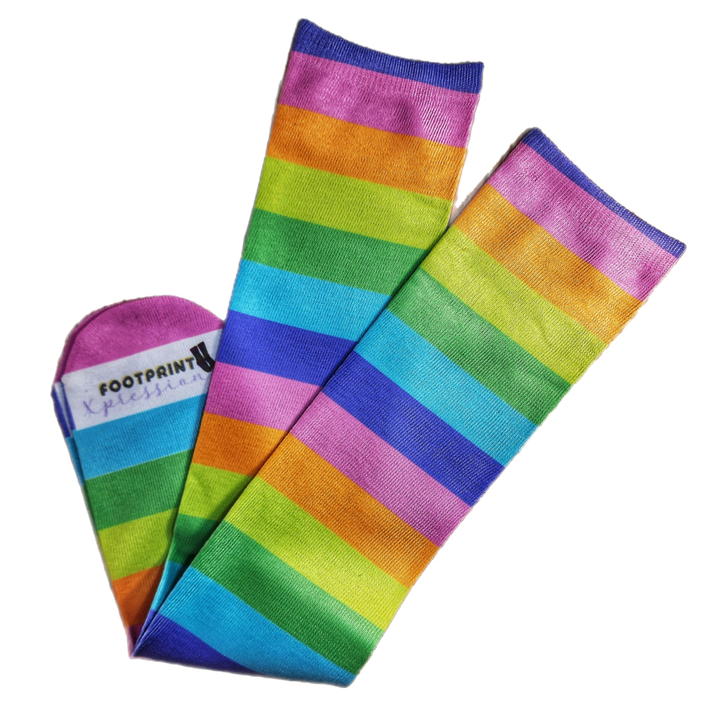 Rainbow Striped Socks - Dapper Xpressions