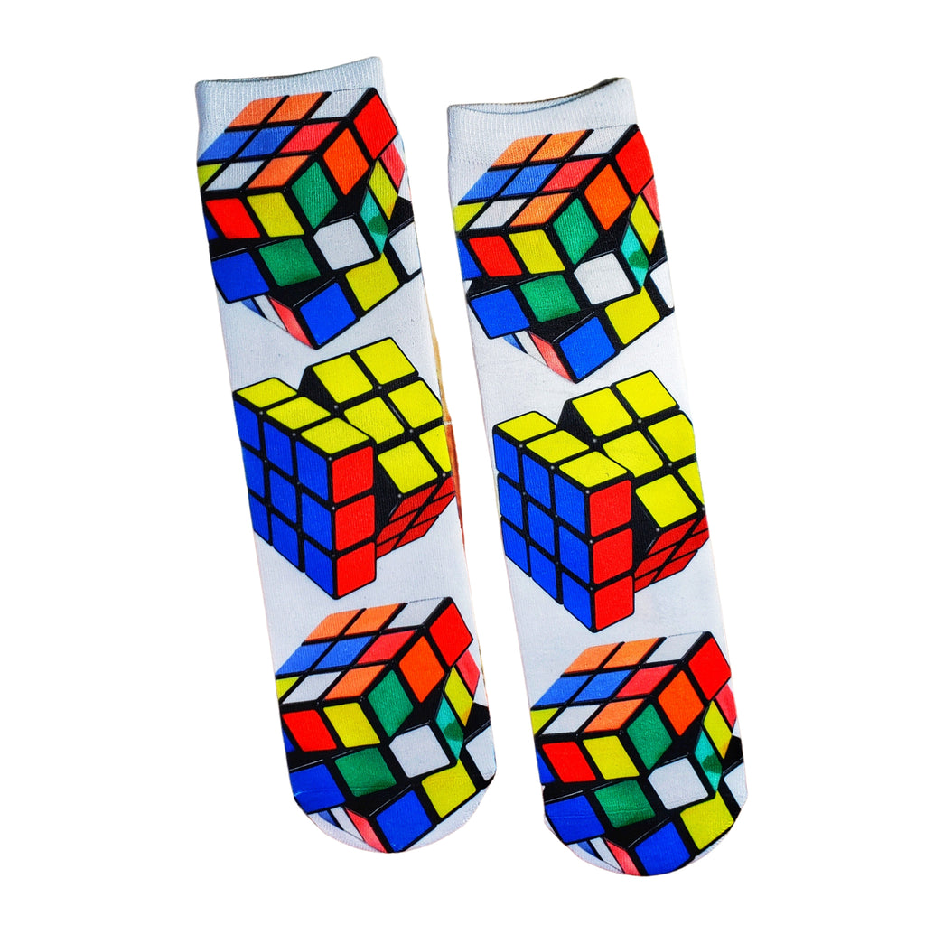 Rubik's Cube Socks - Dapper Xpressions