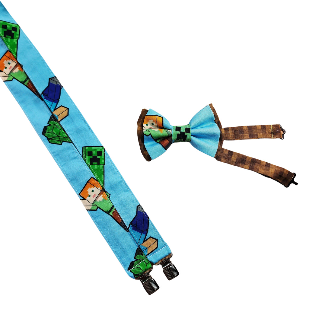 Minecraft Suspenders - Dapper Xpressions