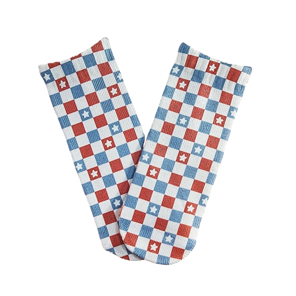 American Checkered Socks - Dapper Xpressions