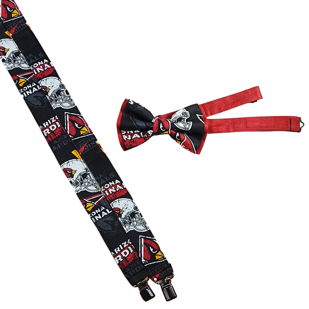 Arizona Cardinals Suspenders - Dapper Xpressions