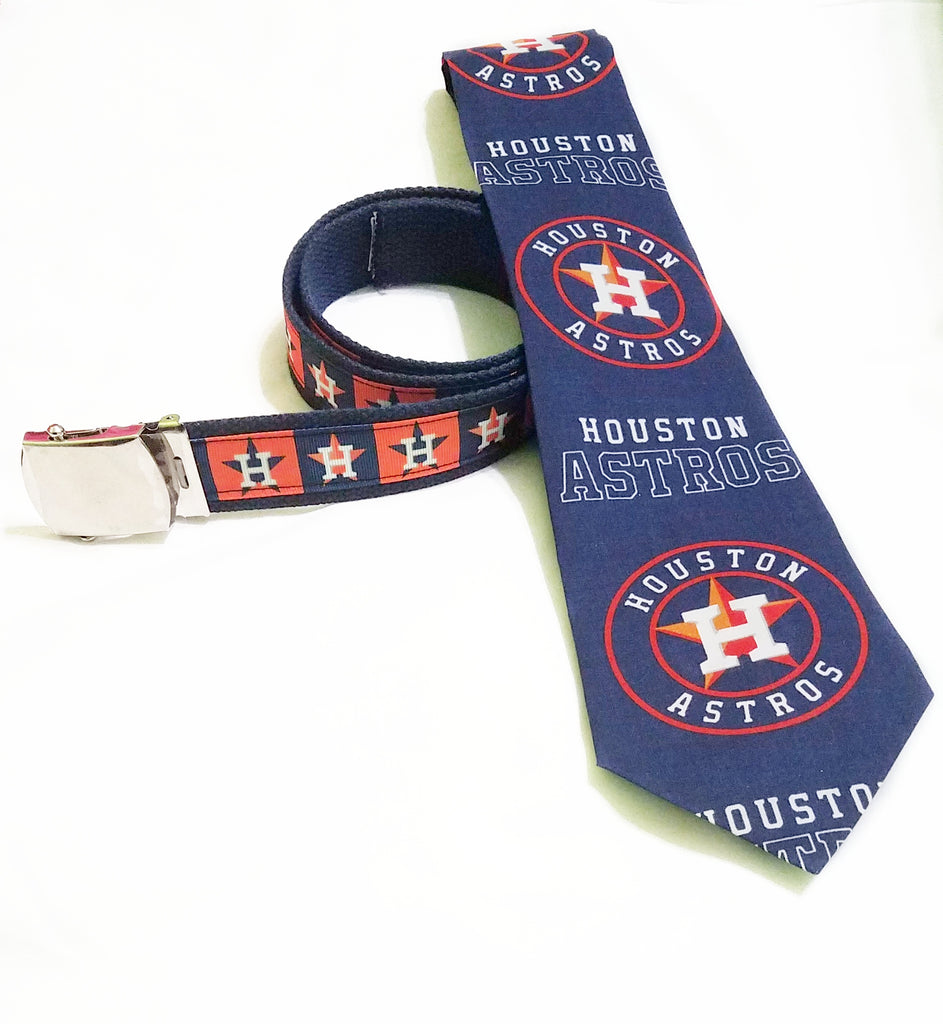 Houston Astros Belt - Dapper Xpressions