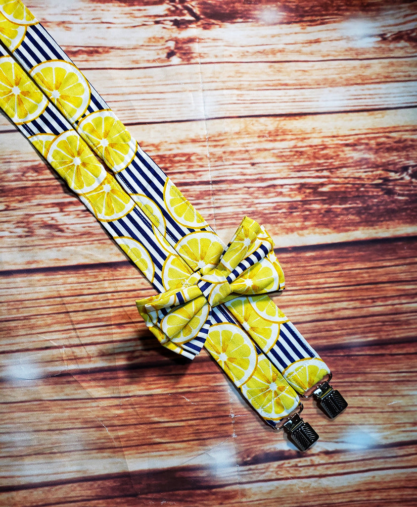 Lemon Suspenders - Dapper Xpressions