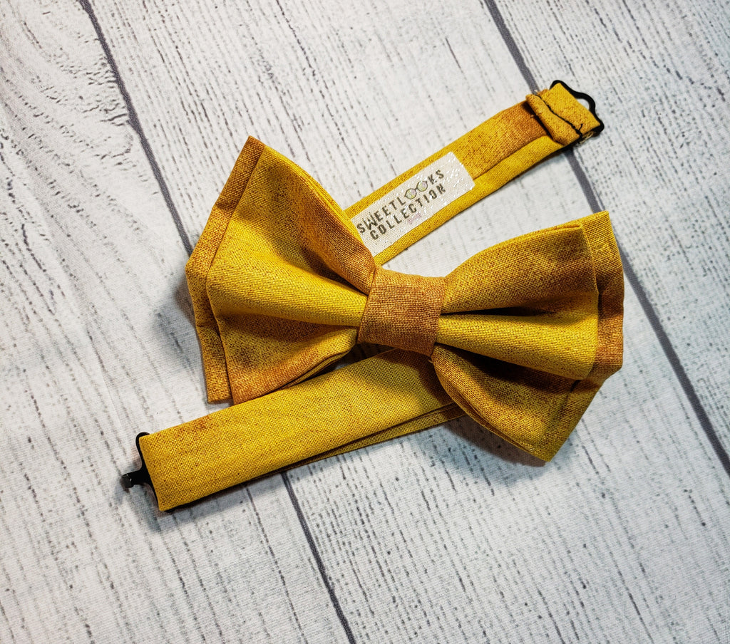 Autumn Mustard Yellow Skinny Suspenders - Dapper Xpressions
