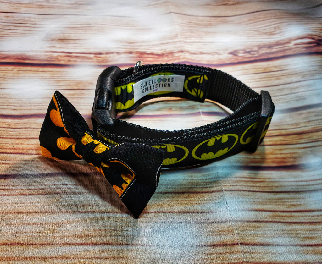 Batman One Inch Wide Collar - Dapper Xpressions