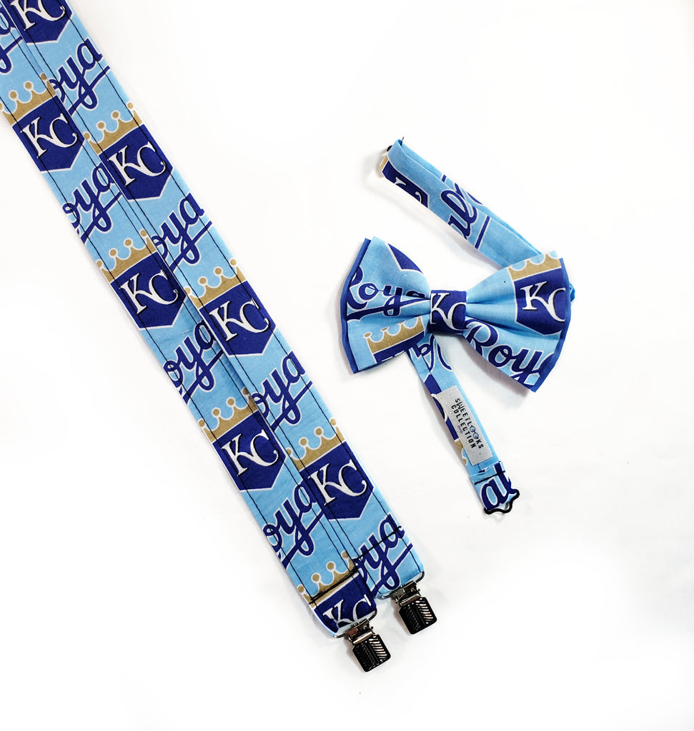 Kansas City Royals Suspenders - Dapper Xpressions