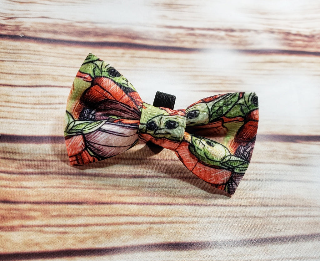 Baby Yoda Pet Bow Tie - Dapper Xpressions