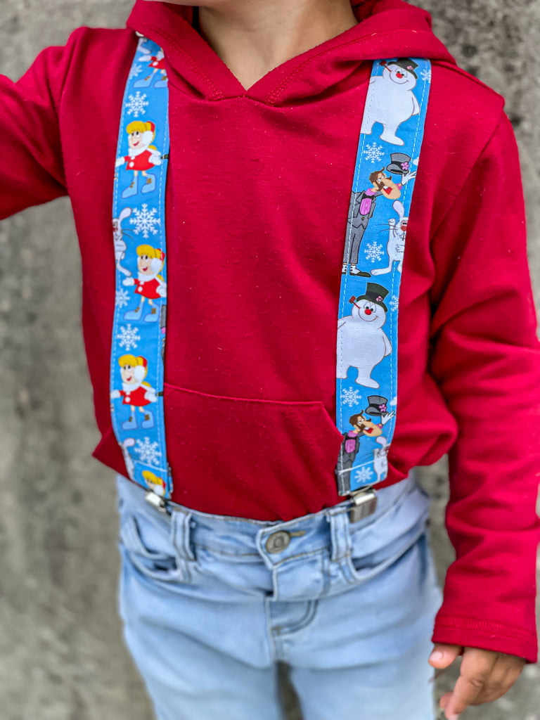 Frosty the Snowman Suspenders - Dapper Xpressions