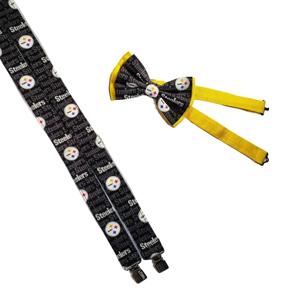 Pittsburgh Steelers Suspenders (NEW) - Dapper Xpressions