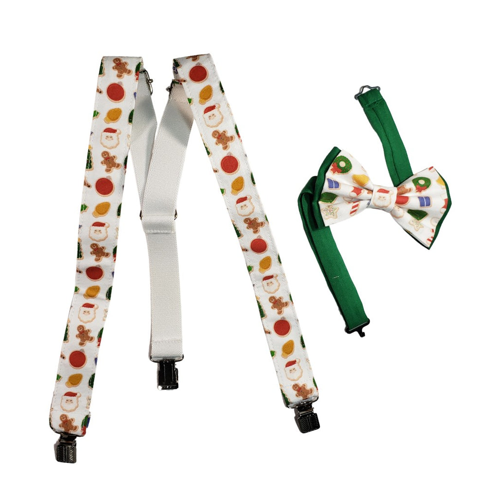 Christmas Cookies Suspenders - Dapper Xpressions