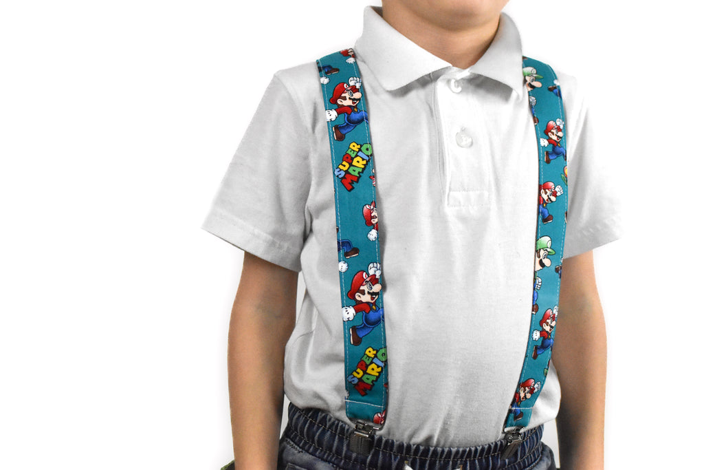Mario and Luigi Suspenders - Dapper Xpressions