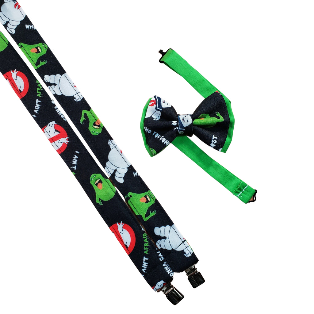 Ghostbusters II Suspenders - Dapper Xpressions