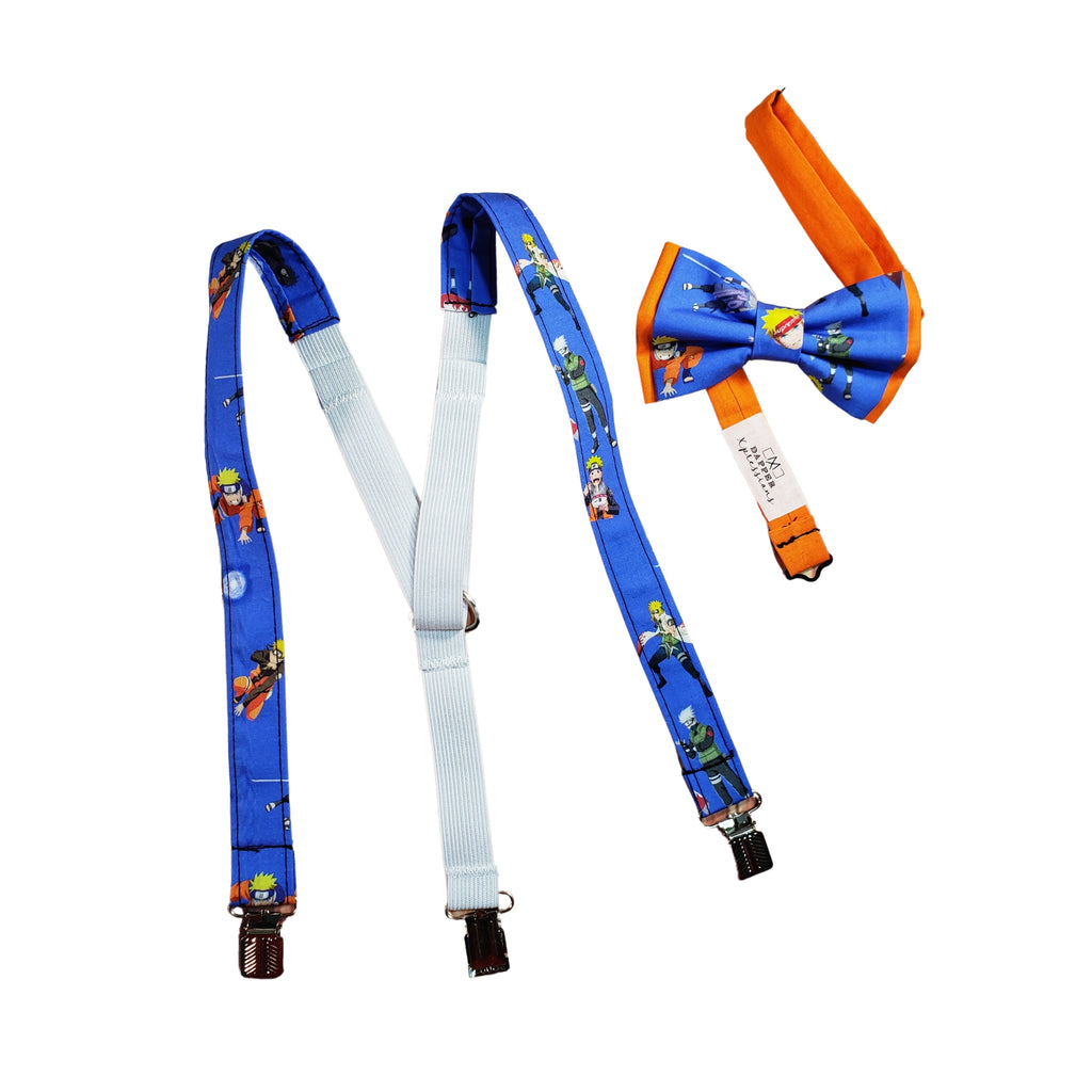 Hidden Leaf Shinobi Suspenders - Dapper Xpressions