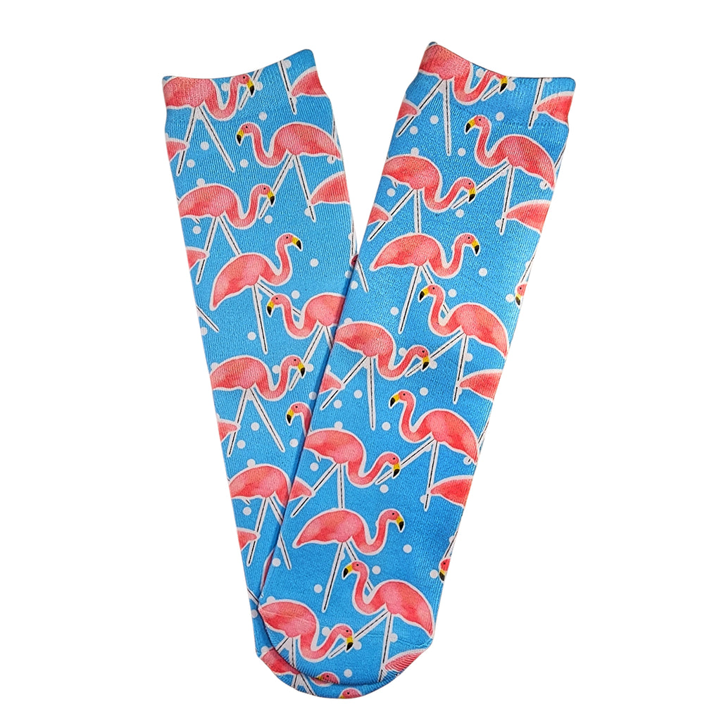 Pink Flamingos Socks - Dapper Xpressions