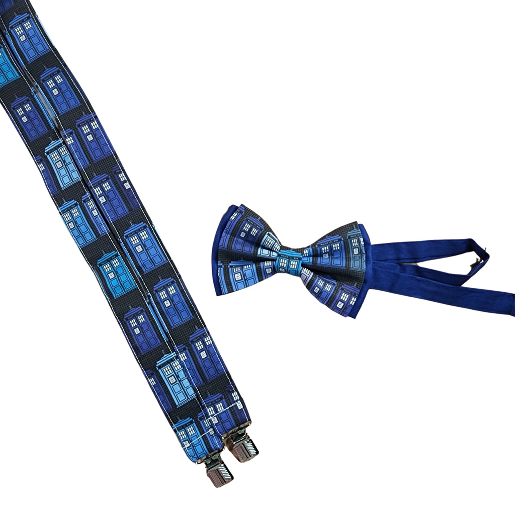 Doctor Who Tardis Suspenders (Part 2) - Dapper Xpressions