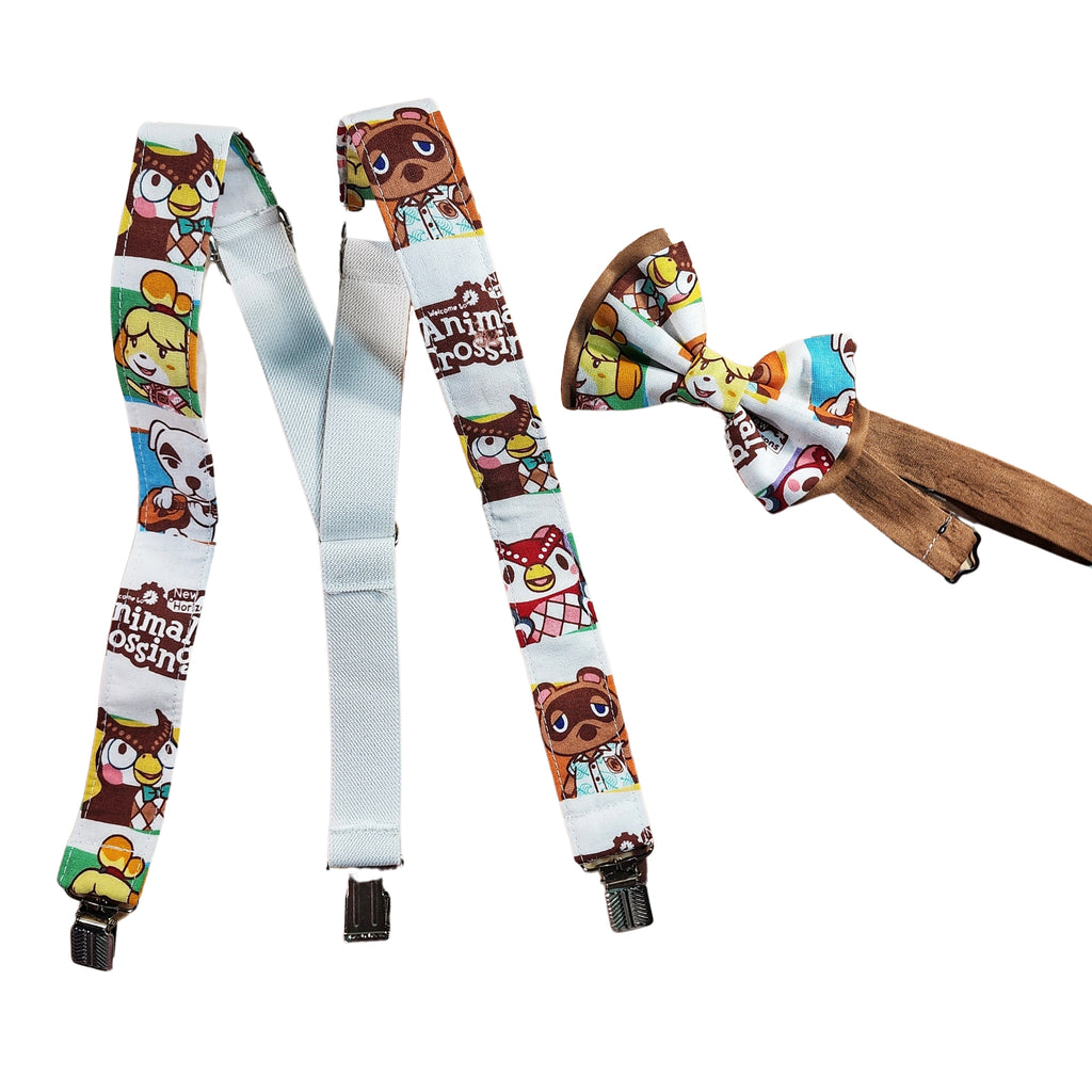 Animal Crossing Suspenders - Dapper Xpressions
