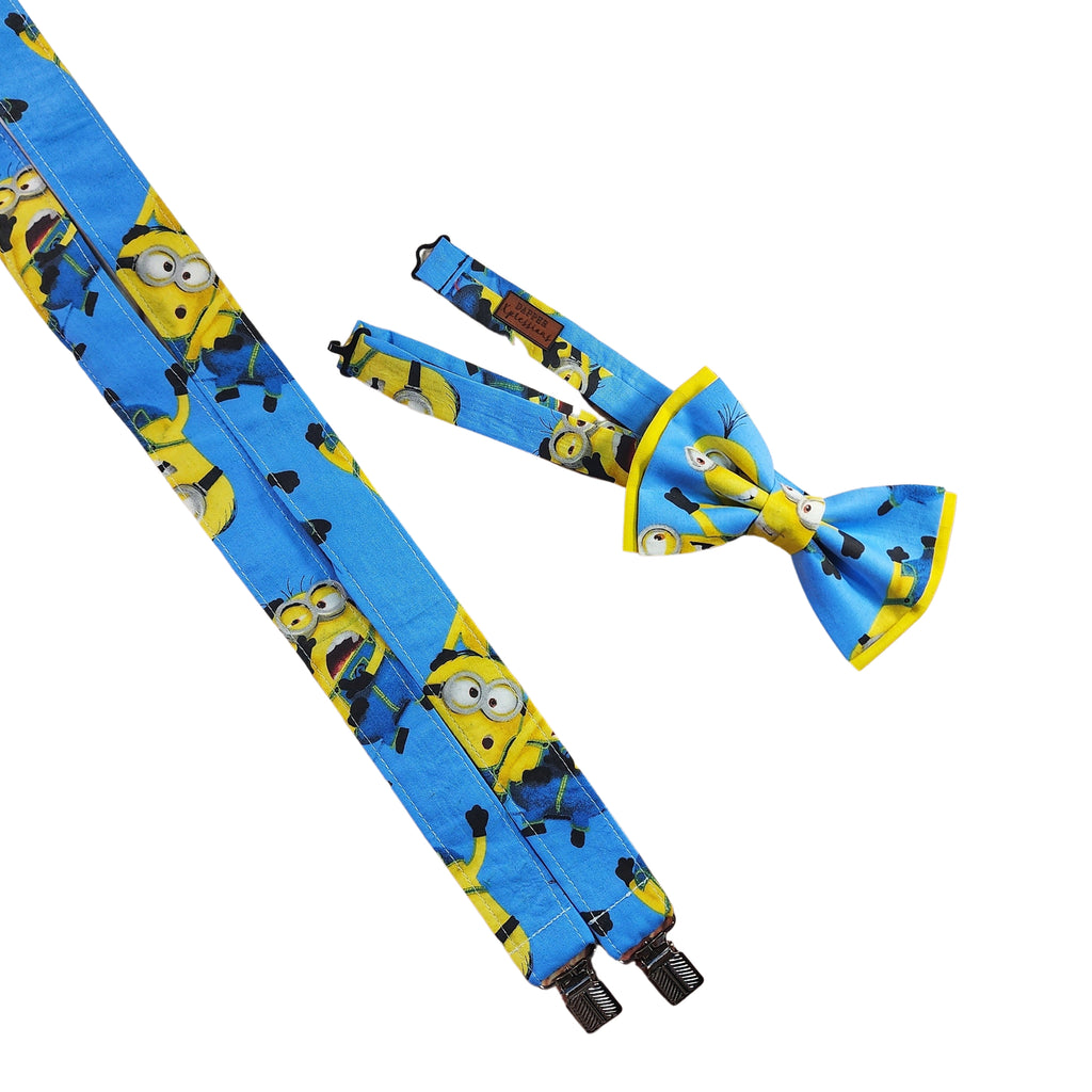 Minions Suspenders - Dapper Xpressions
