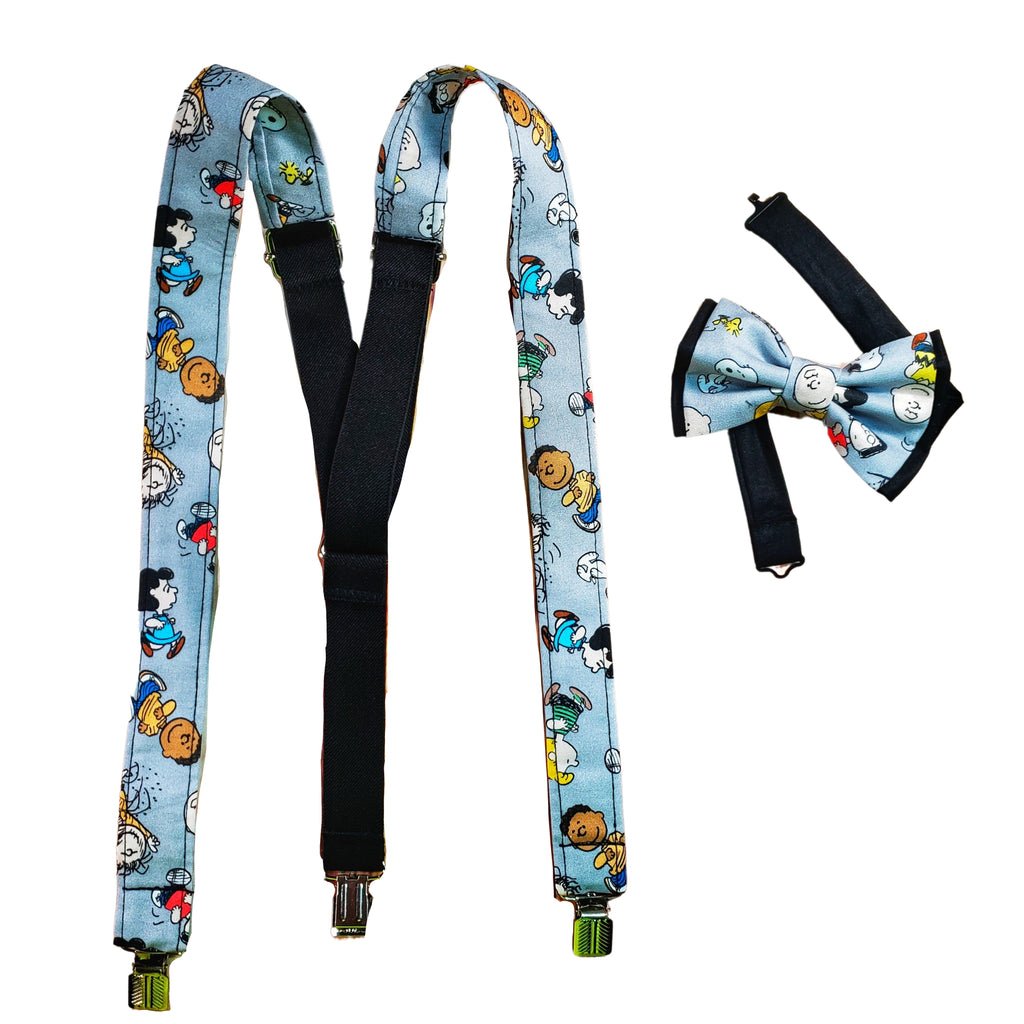 Charlie Brown and Peanuts Gang Suspenders - Dapper Xpressions