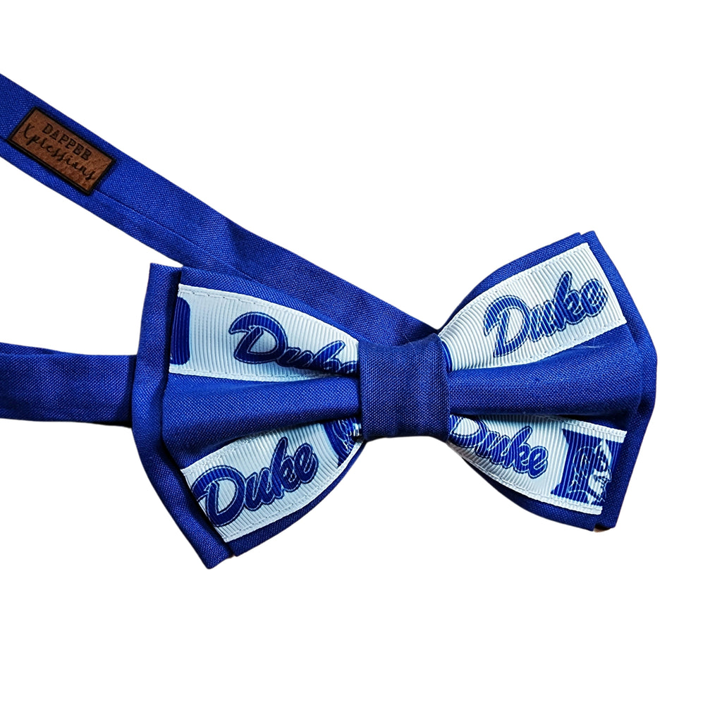 Duke University Suspenders (white) - Dapper Xpressions