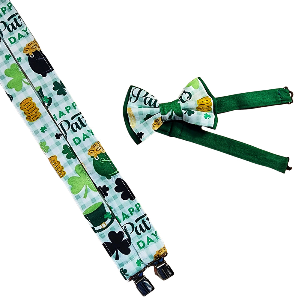 St. Patrick's Day Suspenders - Dapper Xpressions