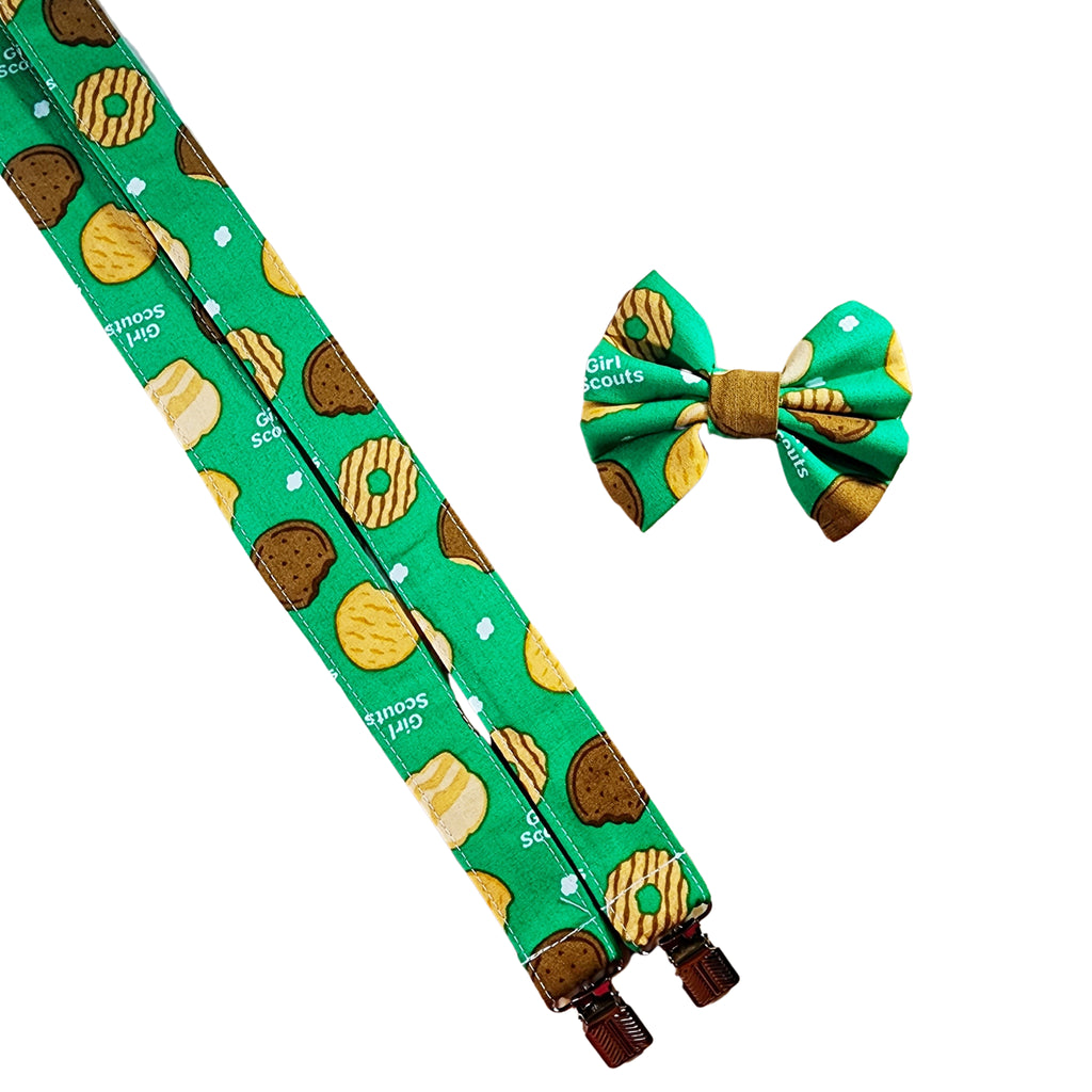 Girl Scout Cookies Suspenders - Dapper Xpressions