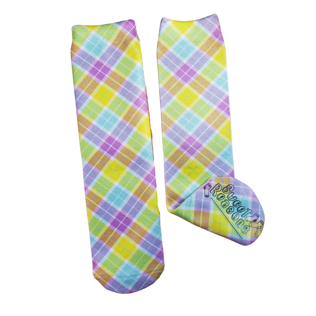 Spring Plaid Socks - Dapper Xpressions