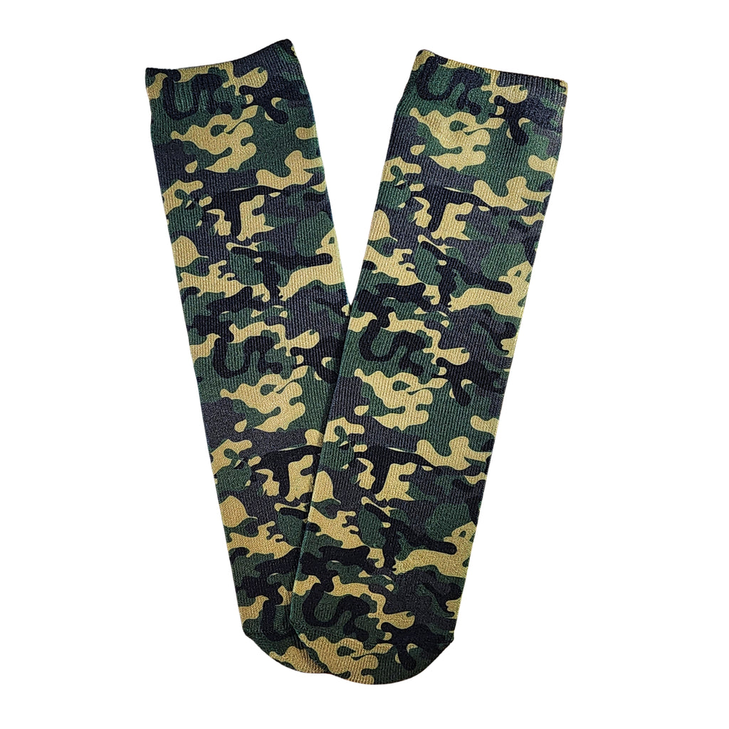 Army Green Camo Socks - Dapper Xpressions