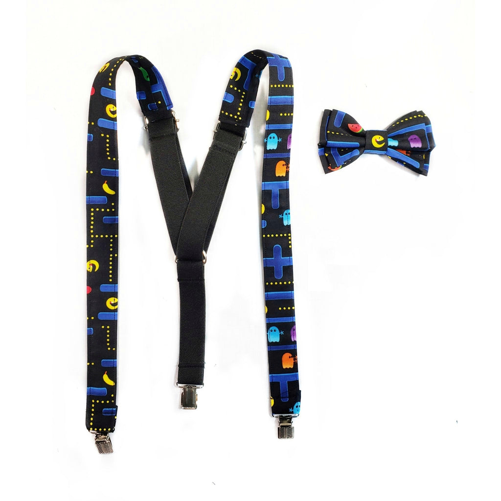 Pac-Man Suspenders - Dapper Xpressions