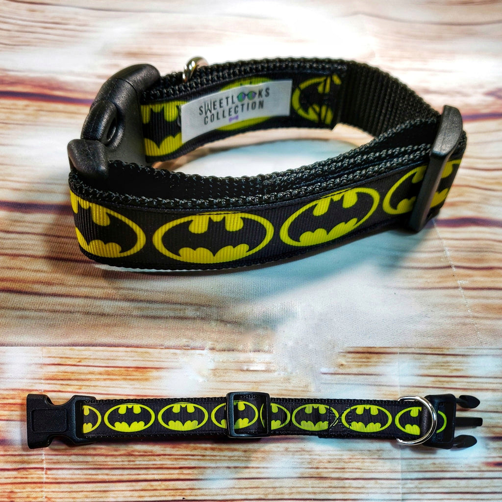 Batman One Inch Wide Collar - Dapper Xpressions