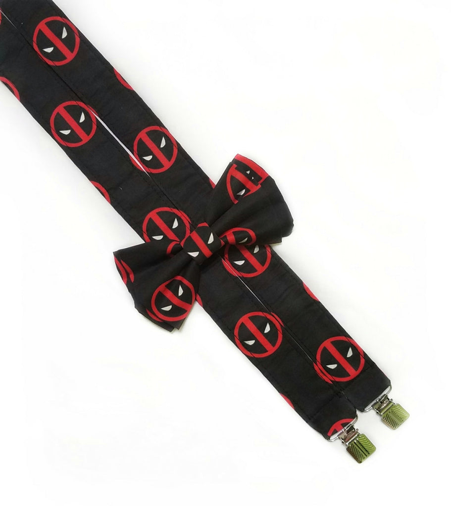 Deadpool Suspenders - Dapper Xpressions