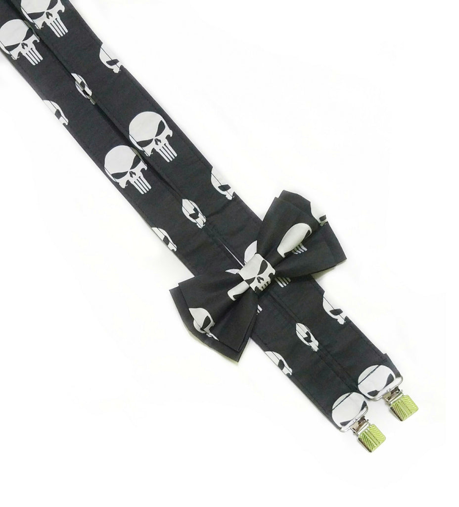 Punisher Suspenders - Dapper Xpressions
