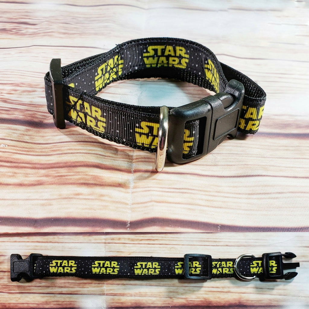 Star Wars 3/4 Inch Wide Dog Collar - Dapper Xpressions