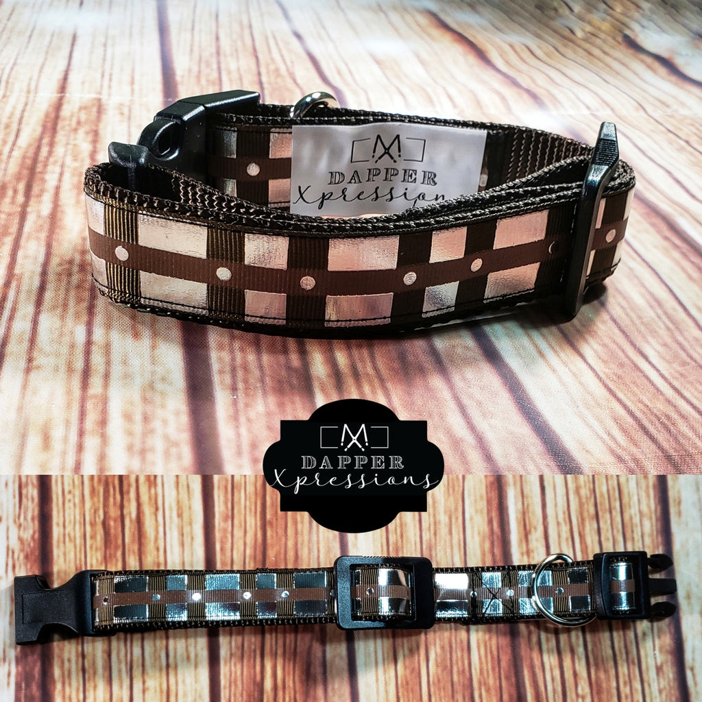 Chewy Inspired One Inch Dog Collar - Dapper Xpressions