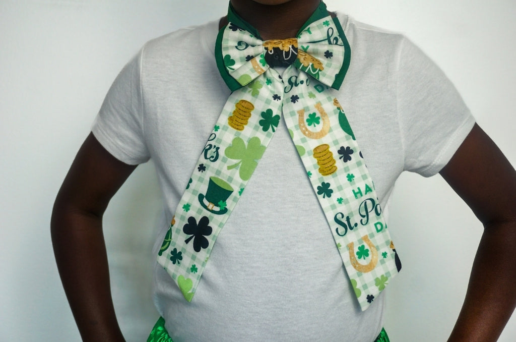St. Patrick's Day Adjustable SweeTie - Dapper Xpressions
